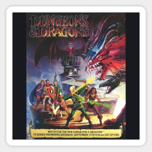 Dungeons and Dragons Magnet